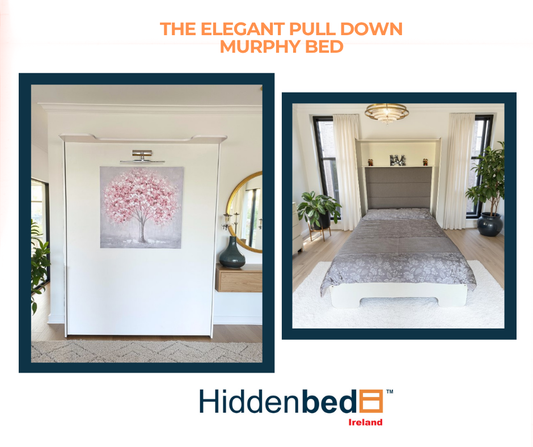 Elegant Pull-Down Bed | Wall Bed | Murphy Bed – Hiddenbed Ireland (Double)